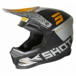 Marque Casque Shot Furious Draw Orange Grey Matt