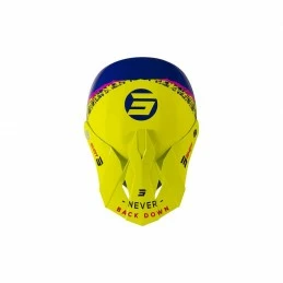 Marque Casque Intégral Shot® Storm KID - Violet/Jaune – Image 2