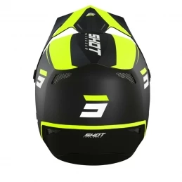 Marque Casque Intégral Shot® Rogue United - Noir/Jaune Fluo – Image 2