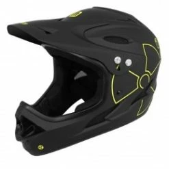 Marque Casque Intégral BMX Gist® Fall - Noir/Jaune