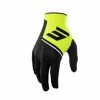 Marque Gants BMX Shot® Rogue Revolt KID - Noir/Jaune Fluo
