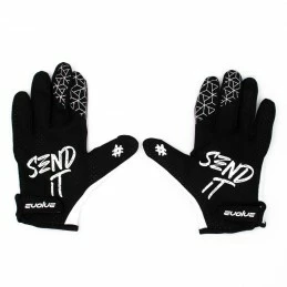 Marque Gants BMX Evolve® Send It - Blanc/Noir – Image 2