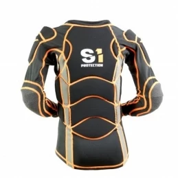 Marque Gilet De Protection S1® Defense Pro 1.0 KID - Noir/Orange – Image 3
