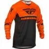 Marque Maillot Fly® Kinetic K120 2020 KID - Orange/Noir/Blanc