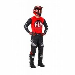 Marque Maillot Fly® Kinetic K220 KID - Rouge/Noir/Blanc – Image 3