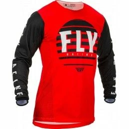 Marque Maillot Fly® Kinetic K220 KID - Rouge/Noir/Blanc