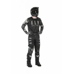 Marque Maillot Fly® Kinetic K221 2021 KID - Noir/Gris – Image 3