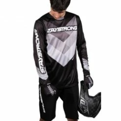 Marque Maillot StayStrong® Chevron - Noir