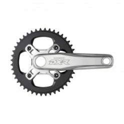 Marque Pédalier Shimano® DXR FC-MX71 Monovitesse - Noir/Gris