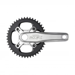 Marque Pédalier Shimano® DXR FC-MX71 Monovitesse - Noir/Gris