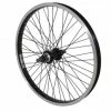 Marque Roue Bmx 20" Arriere Noir Moy Alu Noir 48T. Axe De 14