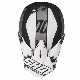 Marque Visière Shot Furious Shadow Black White Glossy – Image 2