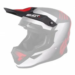 Marque Visière Shot Furious Trust Black Red Matt